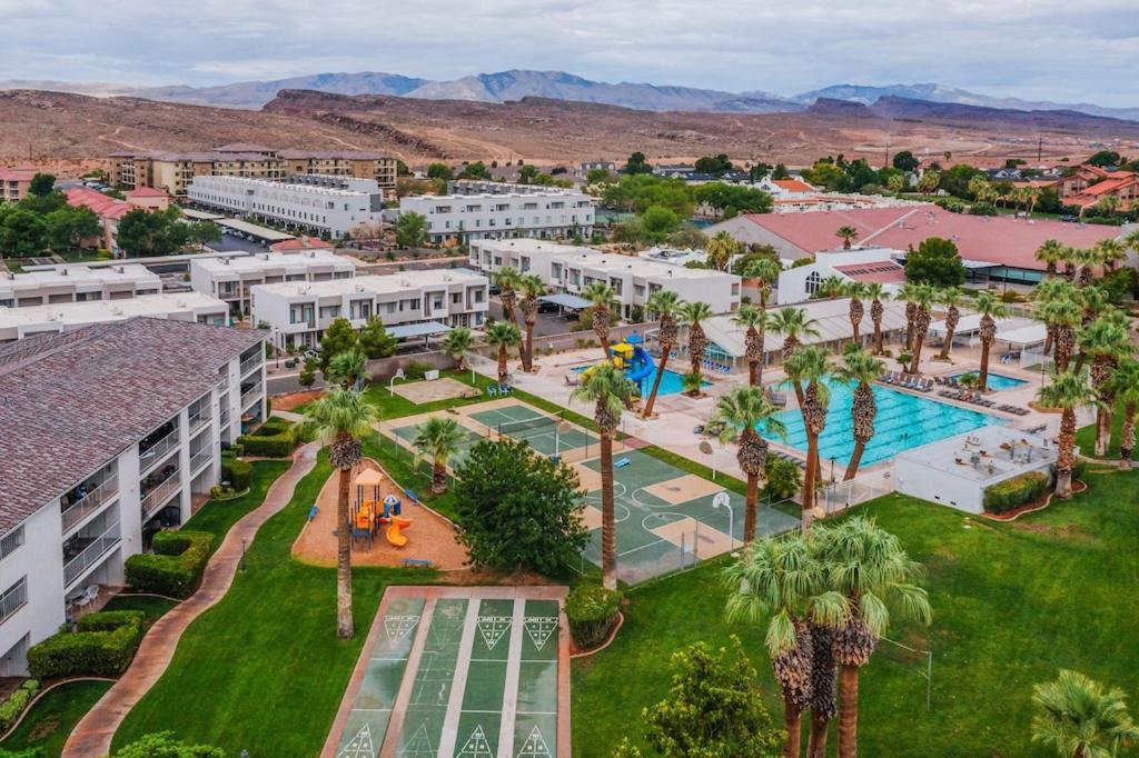704 Main Level 3 Bd Unit In Las Palmas, Shared Pool And Hot Tub, Great Clubhouse Amenities St. George Exteriör bild